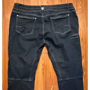 Kuhl Jeans Blue Thermik Stretch Articulated Knee Mens 40x32 Work Wear 5143